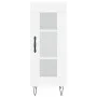 White engineered wood sideboard 34.5x34x90 cm by vidaXL, Sideboards - Ref: Foro24-828788, Price: 56,49 €, Discount: %