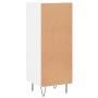 Weißes Sideboard aus Holzwerkstoff, 34,5 x 34 x 90 cm von vidaXL, Sideboards - Ref: Foro24-828788, Preis: 57,22 €, Rabatt: %