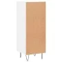 White engineered wood sideboard 34.5x34x90 cm by vidaXL, Sideboards - Ref: Foro24-828788, Price: 56,49 €, Discount: %