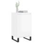 Aparadores 2 uds madera de ingeniería blanco brillo 40x35x70 cm de vidaXL, Aparadores - Ref: Foro24-831073, Precio: 76,56 €, ...