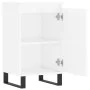 Sideboards 2 pcs glossy white engineered wood 40x35x70 cm by vidaXL, Sideboards - Ref: Foro24-831073, Price: 76,56 €, Discoun...