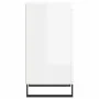 Sideboards 2 pcs glossy white engineered wood 40x35x70 cm by vidaXL, Sideboards - Ref: Foro24-831073, Price: 76,56 €, Discoun...