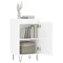 Sideboards 2 Stück glänzend weißes Holzwerkstoff 40x35x70 cm von vidaXL, Sideboards - Ref: Foro24-831057, Preis: 89,37 €, Rab...