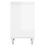 Aparadores 2 uds madera de ingeniería blanco brillo 40x35x70 cm de vidaXL, Aparadores - Ref: Foro24-831057, Precio: 90,39 €