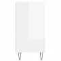 Aparadores 2 uds madera de ingeniería blanco brillo 40x35x70 cm de vidaXL, Aparadores - Ref: Foro24-831057, Precio: 89,37 €, ...