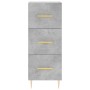 Concrete gray plywood sideboard 34.5x34x90 cm by vidaXL, Sideboards - Ref: Foro24-828592, Price: 68,68 €, Discount: %