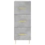 Concrete gray plywood sideboard 34.5x34x90 cm by vidaXL, Sideboards - Ref: Foro24-828592, Price: 67,88 €, Discount: %