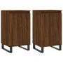 Sideboards 2 pcs oak brown engineered wood 40x35x70 cm by vidaXL, Sideboards - Ref: Foro24-831083, Price: 71,09 €, Discount: %