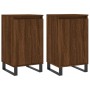 Sideboards 2 Stk. Eichenbraunes Holzwerkstoff 40x35x70 cm von vidaXL, Sideboards - Ref: Foro24-831083, Preis: 71,09 €, Rabatt: %