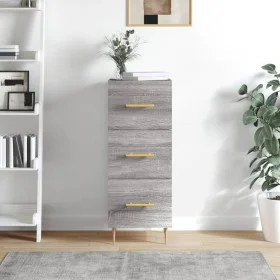 Sonoma gray engineered wood sideboard 34.5x34x90 cm by vidaXL, Sideboards - Ref: Foro24-828594, Price: 70,05 €, Discount: %