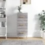 Sonoma gray engineered wood sideboard 34.5x34x90 cm by vidaXL, Sideboards - Ref: Foro24-828594, Price: 70,05 €, Discount: %