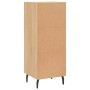 Aparador madera contrachapada color roble Sonoma 34,5x34x90 cm de vidaXL, Aparadores - Ref: Foro24-828623, Precio: 72,43 €, D...