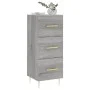Sonoma gray engineered wood sideboard 34.5x34x90 cm by vidaXL, Sideboards - Ref: Foro24-828594, Price: 70,05 €, Discount: %
