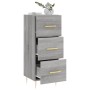 Sonoma gray engineered wood sideboard 34.5x34x90 cm by vidaXL, Sideboards - Ref: Foro24-828594, Price: 70,92 €, Discount: %