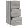 Aparador madera de ingeniería gris Sonoma 34,5x34x90 cm de vidaXL, Aparadores - Ref: Foro24-828594, Precio: 70,88 €