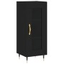 Aparador de madera contrachapada negro 34,5x34x90 cm de vidaXL, Aparadores - Ref: Foro24-828773, Precio: 58,47 €, Descuento: %
