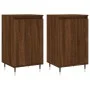 2 brown oak engineered wood sideboards 40x35x70 cm by vidaXL, Sideboards - Ref: Foro24-831051, Price: 85,74 €, Discount: %