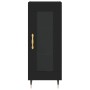 Aparador de madera contrachapada negro 34,5x34x90 cm de vidaXL, Aparadores - Ref: Foro24-828773, Precio: 58,47 €, Descuento: %
