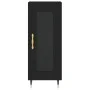 Aparador de madera contrachapada negro 34,5x34x90 cm de vidaXL, Aparadores - Ref: Foro24-828773, Precio: 57,81 €, Descuento: %