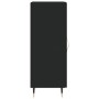 Aparador de madera contrachapada negro 34,5x34x90 cm de vidaXL, Aparadores - Ref: Foro24-828773, Precio: 58,47 €, Descuento: %