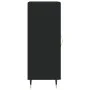 Aparador de madera contrachapada negro 34,5x34x90 cm de vidaXL, Aparadores - Ref: Foro24-828773, Precio: 57,81 €, Descuento: %