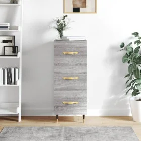 Sonoma graues Sideboard aus Holzwerkstoff, 34,5 x 34 x 90 cm von vidaXL, Sideboards - Ref: Foro24-828586, Preis: 68,96 €, Rab...