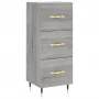 Sonoma graues Sideboard aus Holzwerkstoff, 34,5 x 34 x 90 cm von vidaXL, Sideboards - Ref: Foro24-828586, Preis: 69,31 €, Rab...