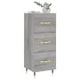 Sonoma graues Sideboard aus Holzwerkstoff, 34,5 x 34 x 90 cm von vidaXL, Sideboards - Ref: Foro24-828586, Preis: 69,31 €, Rab...