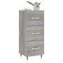 Sonoma gray engineered wood sideboard 34.5x34x90 cm by vidaXL, Sideboards - Ref: Foro24-828586, Price: 70,18 €, Discount: %