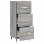 Sonoma graues Sideboard aus Holzwerkstoff, 34,5 x 34 x 90 cm von vidaXL, Sideboards - Ref: Foro24-828586, Preis: 69,31 €, Rab...