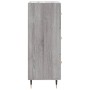 Sonoma gray engineered wood sideboard 34.5x34x90 cm by vidaXL, Sideboards - Ref: Foro24-828586, Price: 70,18 €, Discount: %