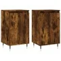 Sideboards 2 Stk. Holzwerkstoff Räuchereiche 40x35x70 cm von vidaXL, Sideboards - Ref: Foro24-831047, Preis: 61,63 €, Rabatt: %