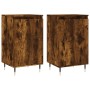 Sideboards 2 Stk. Holzwerkstoff Räuchereiche 40x35x70 cm von vidaXL, Sideboards - Ref: Foro24-831047, Preis: 62,16 €, Rabatt: %