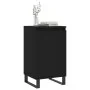 Sideboards 2 pcs black engineered wood 40x35x70 cm by vidaXL, Sideboards - Ref: Foro24-831071, Price: 74,52 €, Discount: %