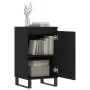 Sideboards 2 pcs black engineered wood 40x35x70 cm by vidaXL, Sideboards - Ref: Foro24-831071, Price: 74,52 €, Discount: %