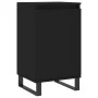 Sideboards 2 pcs black engineered wood 40x35x70 cm by vidaXL, Sideboards - Ref: Foro24-831071, Price: 74,52 €, Discount: %