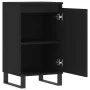 Sideboards 2 Stück, schwarzes Holzwerkstoff, 40 x 35 x 70 cm von vidaXL, Sideboards - Ref: Foro24-831071, Preis: 74,40 €, Rab...