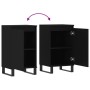 Sideboards 2 Stück, schwarzes Holzwerkstoff, 40 x 35 x 70 cm von vidaXL, Sideboards - Ref: Foro24-831071, Preis: 75,17 €, Rab...