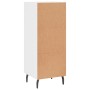 Glossy white plywood sideboard 34.5x34x90 cm by vidaXL, Sideboards - Ref: Foro24-828622, Price: 80,01 €, Discount: %