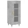 Concrete gray plywood sideboard 34.5x34x90 cm by vidaXL, Sideboards - Ref: Foro24-828776, Price: 55,97 €, Discount: %
