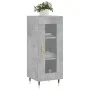Concrete gray plywood sideboard 34.5x34x90 cm by vidaXL, Sideboards - Ref: Foro24-828776, Price: 55,97 €, Discount: %