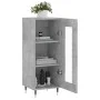 Concrete gray plywood sideboard 34.5x34x90 cm by vidaXL, Sideboards - Ref: Foro24-828776, Price: 55,97 €, Discount: %