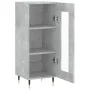 Betongraues Sperrholz-Sideboard 34,5 x 34 x 90 cm von vidaXL, Sideboards - Ref: Foro24-828776, Preis: 55,97 €, Rabatt: %