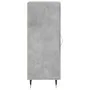 Concrete gray plywood sideboard 34.5x34x90 cm by vidaXL, Sideboards - Ref: Foro24-828776, Price: 55,97 €, Discount: %