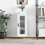 Hochglanzweißes Sperrholz-Sideboard 34,5 x 34 x 90 cm von vidaXL, Sideboards - Ref: Foro24-828766, Preis: 62,15 €, Rabatt: %