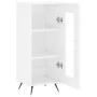 Hochglanzweißes Sperrholz-Sideboard 34,5 x 34 x 90 cm von vidaXL, Sideboards - Ref: Foro24-828766, Preis: 62,15 €, Rabatt: %