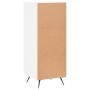 Hochglanzweißes Sperrholz-Sideboard 34,5 x 34 x 90 cm von vidaXL, Sideboards - Ref: Foro24-828766, Preis: 62,93 €, Rabatt: %