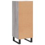Aparador madera de ingeniería gris Sonoma 34,5x34x90 cm