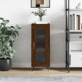 Sideboard aus eichenbraunem Holzwerkstoff, 34,5 x 34 x 90 cm von vidaXL, Sideboards - Ref: Foro24-828771, Preis: 61,87 €, Rab...