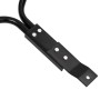 Rodillo para césped de jardín hierro negro 63 L